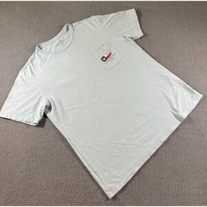 Vineyard Vines Mens Short Sleeve Texas Plate Whale Ya'll Tee Pocket Size Small *